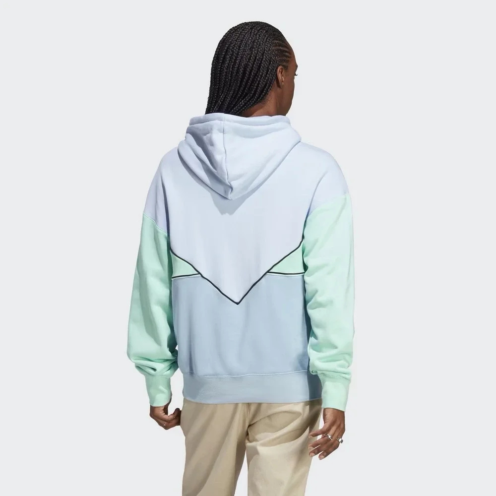 Adidas Adicolor Seasonal Archive Hoodie Men's Pastel Blue Dawn Ambient Sky Sz M